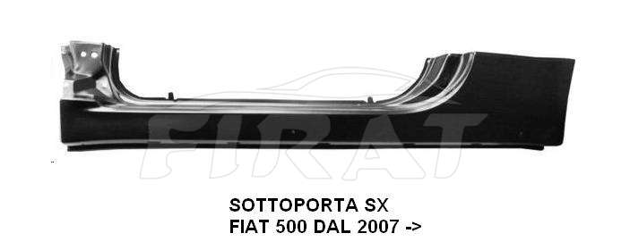 SOTTOPORTA FIAT 500 07-> SX